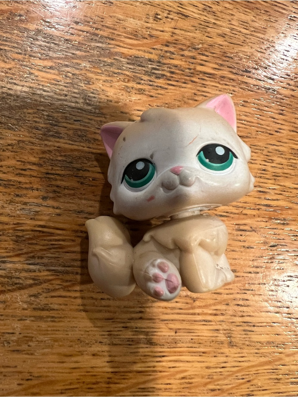 LPS Littlest Pet Shop Cat Kitty #129 Tan Persian